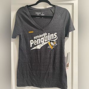 Pittsburgh Penguin's V Neck T Shirt